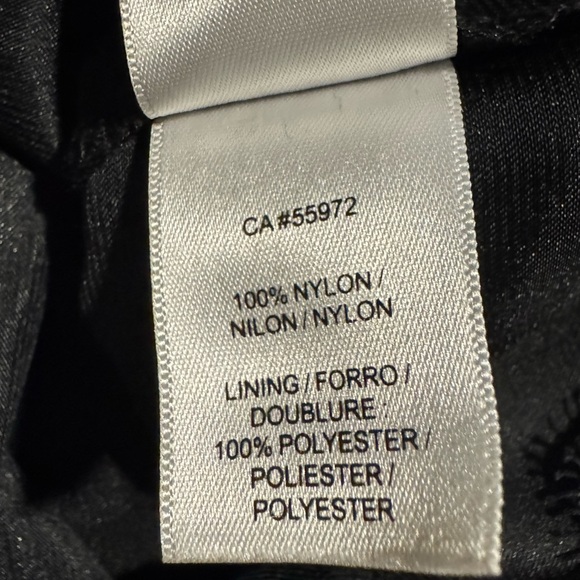 Laundry By Shelli Segal Black Lace Dress Flowy Dolman Sleeve Size 4 Classic - Picture 6 of 6